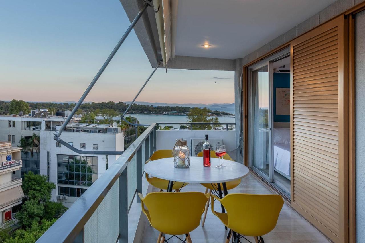 Four Seasons Sea View Apartment Athén Kültér fotó